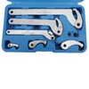 KUNTEC 8PCS Adjustable C Pin Spanner Hook Wrench Tool Set,