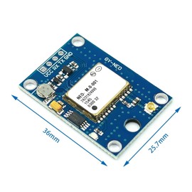 ElectroWorldFR NEO-8M GPS Module with Ceramic Antenna EEPROM APM 2.5 NEO-8M