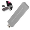 Hard Disk Box Aluminum Alloy USB3.1 to M.2 NVME/SATA SSD