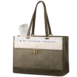 LOVEVOOK Laptop Bag for Women,15.6 Inch Vintage Work Tote Bags for Women,Leather Teacher Bag,Large Computer Bag,Waterproof Handbags Womens Briefcase Office Messenger