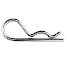 R clip - 4mm - A4 (marine grade) Stainless - 5 pack