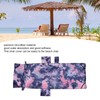 Beach Chair Cover Microfiber Good Water Absorption Side Pocket Design