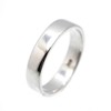Silver One Silver 925 Men's Flat Ring, Height 0.1 -