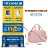 for Ryanair Airlines Cabin Bag 40X20X25cm Underseat Foldable Travel Duffel