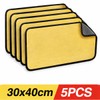 Microfiber Cleaning Towels for Car Care – Thickened Absorbent Yellow