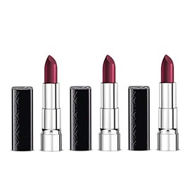 Manhattan Moisture Renew Lipstick, Creamy Lipstick, Moisturising, Intense, Long-Lasting (3 Pack) (940 Glam Plum)