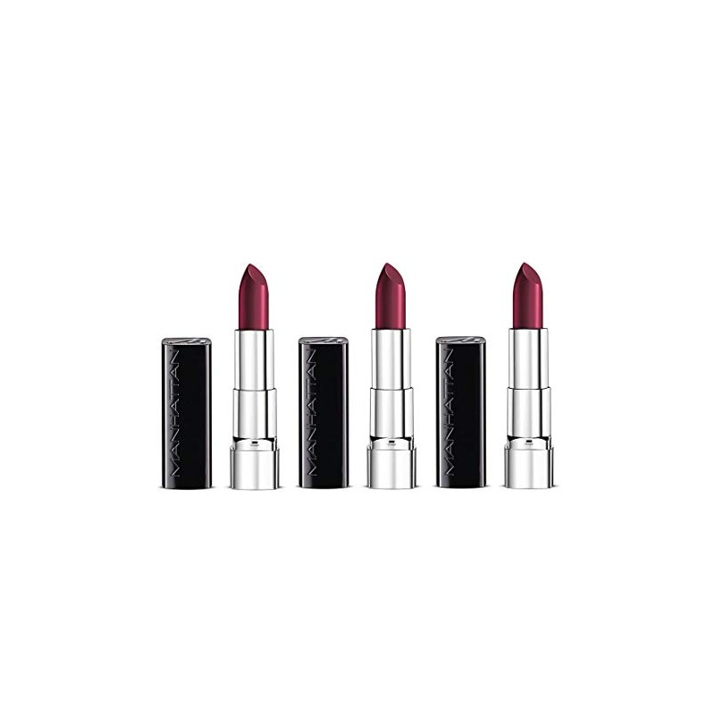 Manhattan Moisture Renew Lipstick, Creamy Lipstick, Moisturising, Intense, Long-Lasting (3