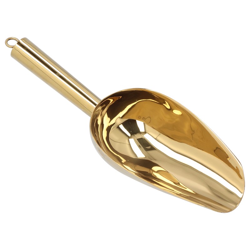 Ice Scooper Stainless Steel U Shaped Sturdy Food Grade Ice