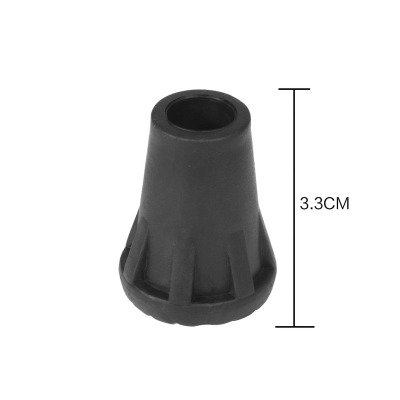 6 Pieces/Set Hiking Pole Cap Non-Slip Hiking Pole Tip End