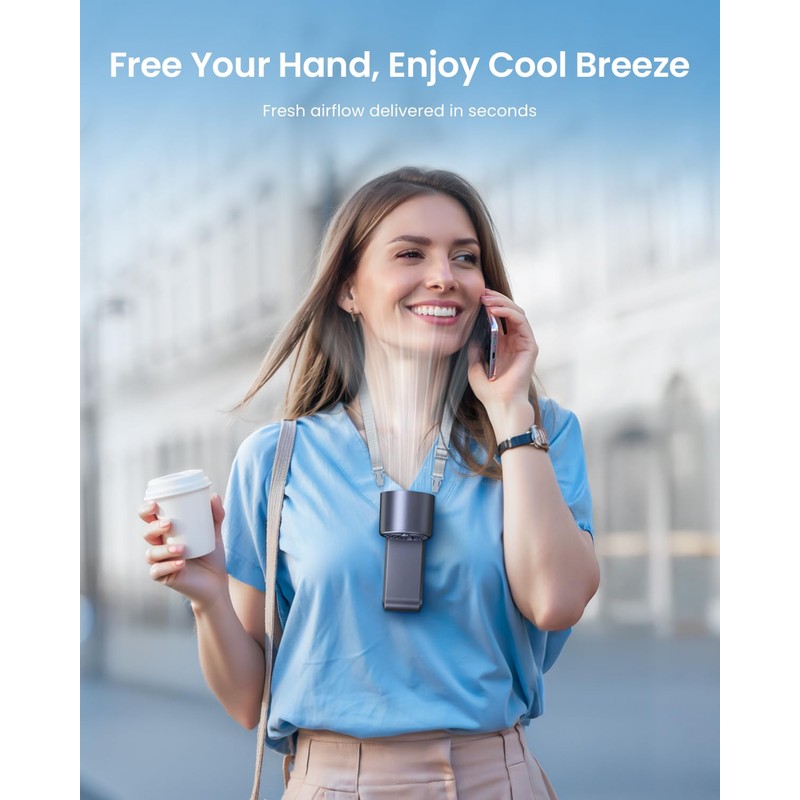 Kimguard Handheld Portable Turbo Fan with Ice Cooler, Speed (1-199)