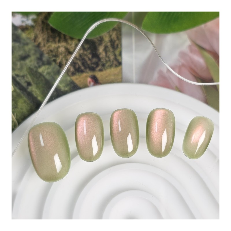 Pink Guava Nail Tips - Short Oval / 핑크 구아바