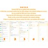 KuWFi 4G Router, 300Mbps Unlocked LTE SIM Card Router CPE