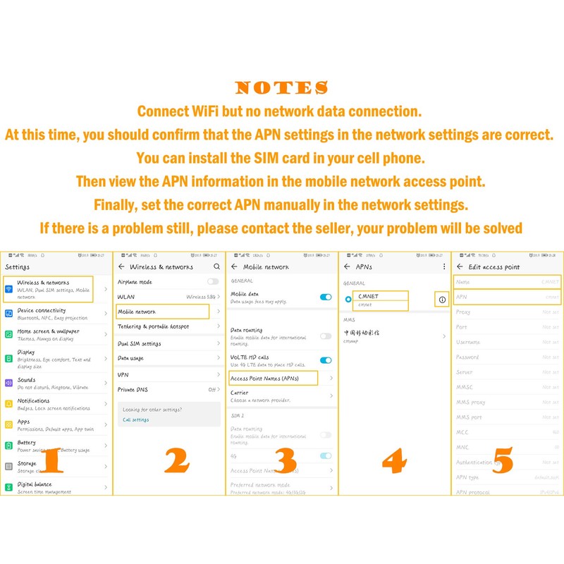 KuWFi 4G Router, 300Mbps Unlocked LTE SIM Card Router CPE