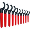 Socpuro 10Pcs Coilover Spanner Wrench Set, Universal Shock Spanner Hook