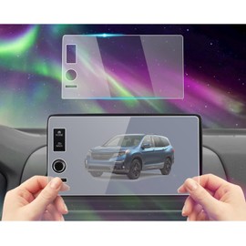 XJZSHLY Tempered Glass Screen Protector Foil Compatible with 2025 2024 2023 Honda Pilot EX-L/Elite/Trailsport/Touring 9 Inch Navigation Touchscreen Cover Accessories Protective Film 9H Anti-Fingerprint HD