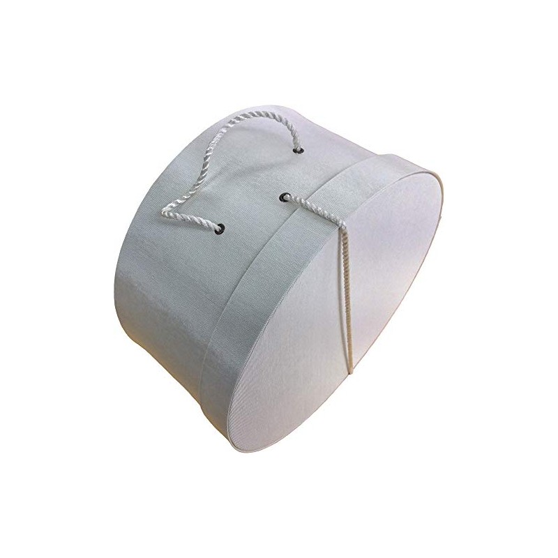 Sarah's Hat Boxes Classic Ivory Hat Box – 8.75" x