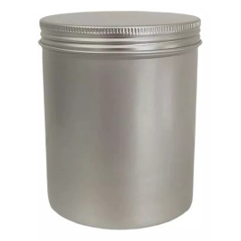 Meliars Tarro Pomadera Aluminio 500 Grs Con Taparosca (5 Piezas)
