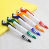 TEMOOUES 5Pcs Funny Football Writing Pen Retractable Ballpoint Pens -slip