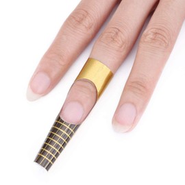 500 Pcs Nail Extension Forms Guide Stickers Nail Art Form Shaper Acrylic French DIY Nail Tools