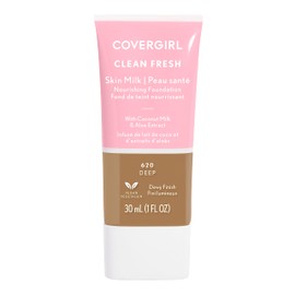 COVERGIRL Clean Fresh Skin Milk Foundation, Deep, 1 Fl Oz (Pack of 1) (packaging may vary)