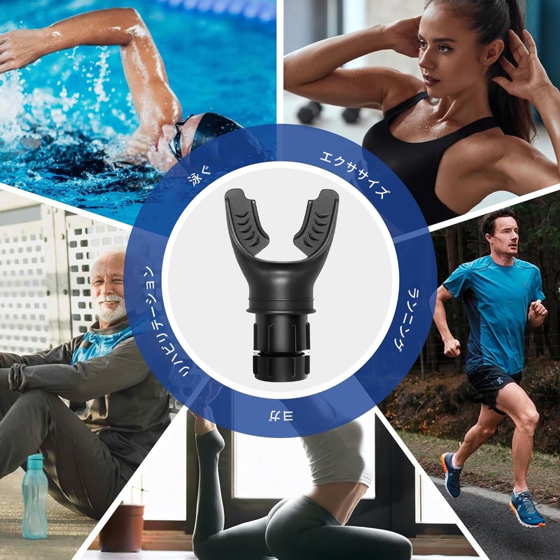 aninako Respiratory Muscle Trainer, Respiratory Exercise Trainer, Lung Capacity, Training