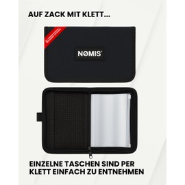 NØMIS Fishing Bags Parent, black, Document bag