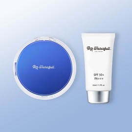 B.R. Waterful 비알워터풀 선크림, 쿠션 세트 B.R. Waterful Sunscreen and Cushion Set
