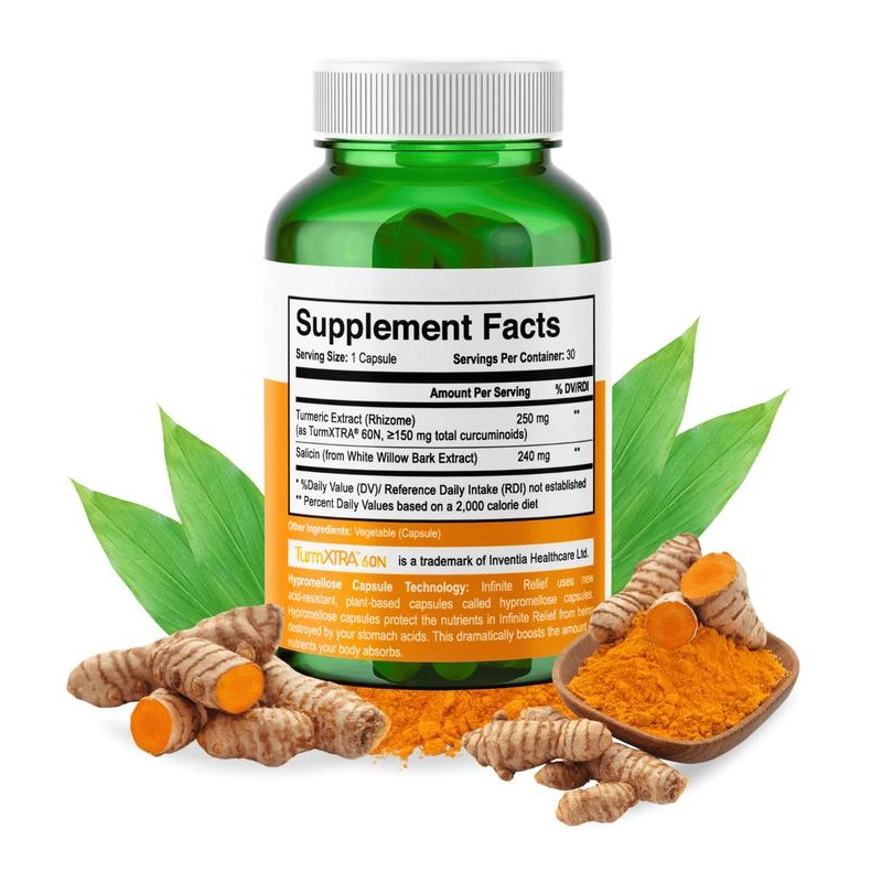Infinite Age - Infinite Relief Turmeric Formula Vegan Friendly 30
