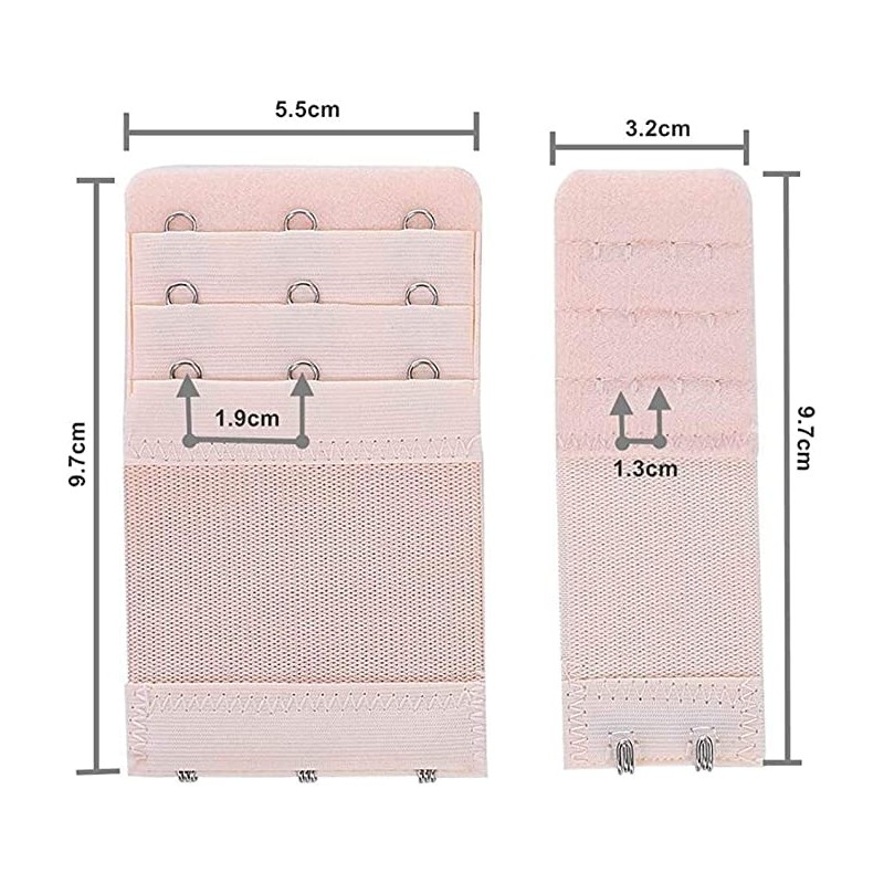 Stadux Bra Extenders for Women 3 Hooks / 2 Hooks