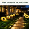 Solar Flower Lights for Garden Decor – Waterproof LED Rose