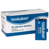 PRO-SAFE 12 Pack 9 Volt Industrial Alkaline Batteries