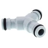 TIFLER Garden Hose Coupling Star Y Piece 1/2 Inch Connector