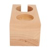 Wooden Coffee Tamper Station Stable Prevent Slip Coffee Tamper Holder