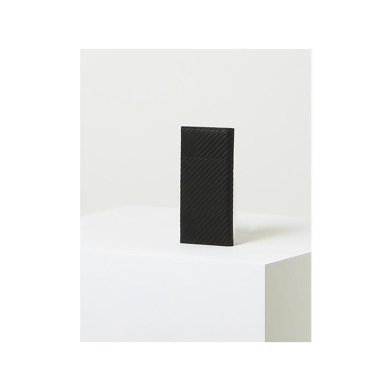 Daks (신세계강남점)DBWA2F210 GREAT HOUSE CHECK 블랙 패턴 소가죽 장지갑 (DBW