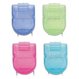 Advantus 75307 - Clips de pared para panel de tela, tamaño estándar, varios colores frescos, 20 unidades