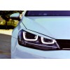 DSX Eyelids eyebrows headlight light brows ABS for VW GOLF