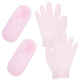 BIUDECO Moisturizing Hand Foot Gloves Spa Gloves Dry Skin Treatment Women's Sun Protection Pairs