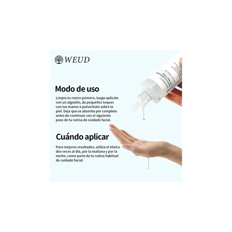Tónico Exfoliante Aha Bha Hidratante Control Grasa 200 Ml