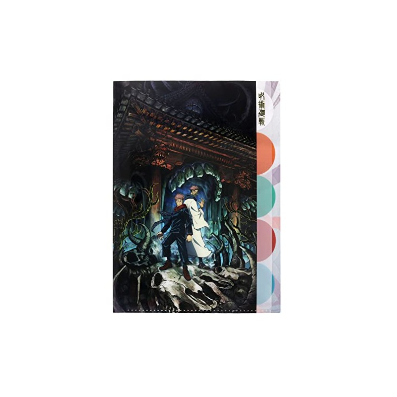SUN-STAR S2133610 Clear File, Die Cut, C Pattern