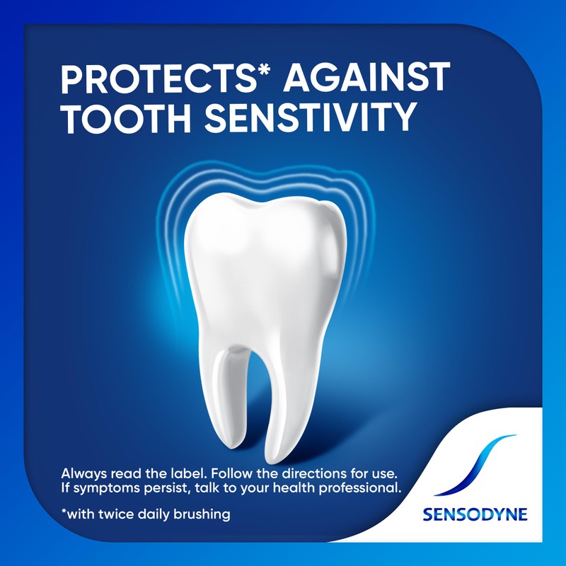 Sensodyne Repair and Protect Toothpaste, Toothpaste for Sensitive Teeth and