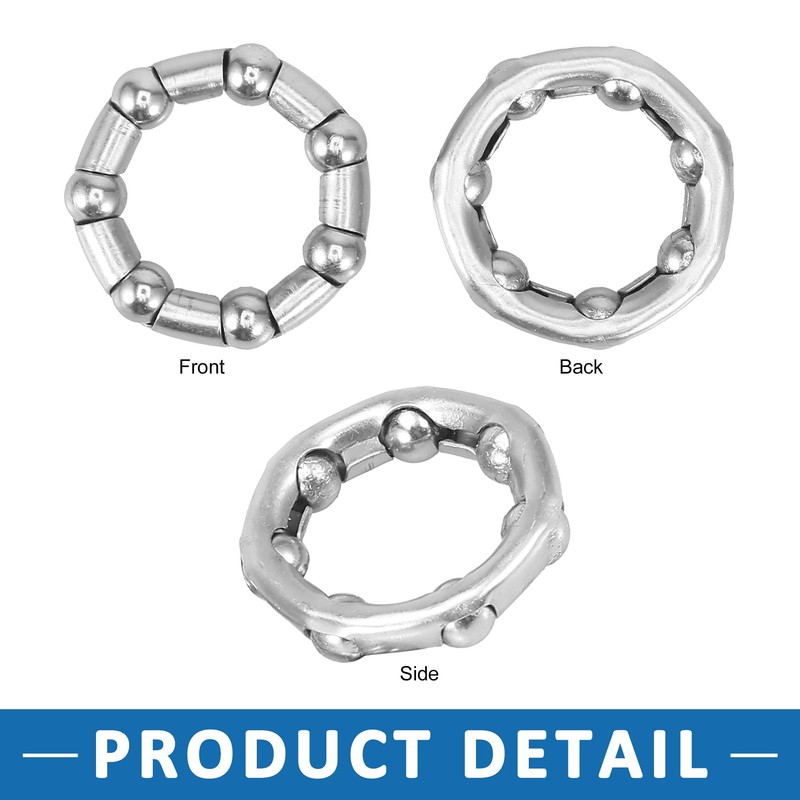 A ABSOPRO 37.6mm x 7 Bicycle Ball Bearings Crank Wheel