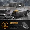 HUSUKU 4PCS 5Led Dual Cab Bed Fender LED Side Marker