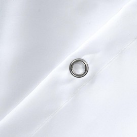 Mantto Home Decor Purple Gentian Trio X-Ray Flowers Shower Curtain with Minimalist Faded Effect Artsy Image, Waterproof Polyester Fabric Bathroom Curtain Set 72" x 72" (Purple Gentian)