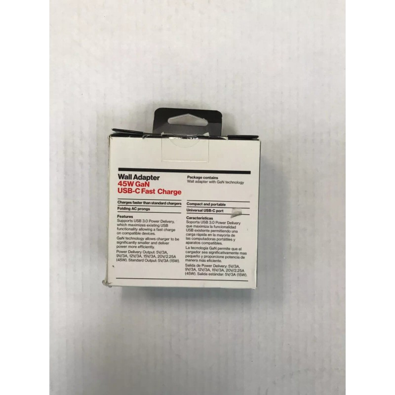 Verizon 45W Wall Adapter USB-C Fast Charge