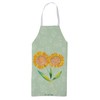 Mr. & Mrs. Panda PARENT-NEW Cooking Apron Sunflower, Leaf Green,