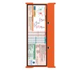 Whitecoat Clipboard® Trifold - EMT Edition (Orange, Trifold)
