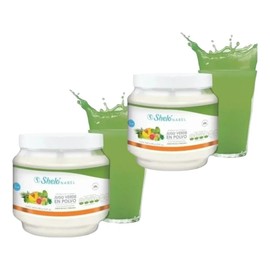 Pack 2Pz Jugo Verde Shelo Nabel | Suplemento Alimenticio en Polvo | Con Vegetales y Fibra | Apoyo Digestivo | S714-2