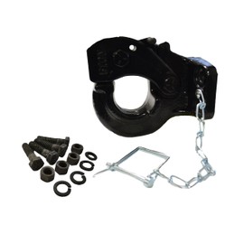 EZ Travel Collection 10,000 Pound Bolt-On Pintle Hitch Hook (Hardware Included)