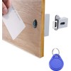Gokelomg Invisible Hidden RFID Free Opening Intelligent Sensor Cabinet Lock