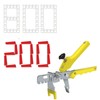 Tile Leveling System 1/16'' Tile Tools, 800pcs Tile Leveler Spacers